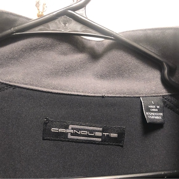 Caanoustie Women’s Black Teel  Pullover 1/4 Zip Jacket Size Large - Picture 10 of 13